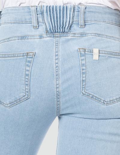 LIU JO Boot-Cut Jeans mit Elastikeinsatz am Bund im Angebot