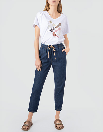 LIU JO Jogpants aus leichtem Denim Schlussverkauf