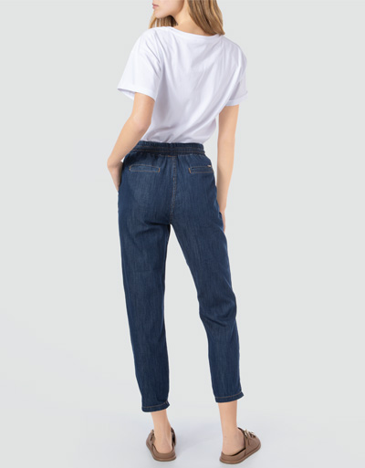 LIU JO Jogpants aus leichtem Denim Schlussverkauf