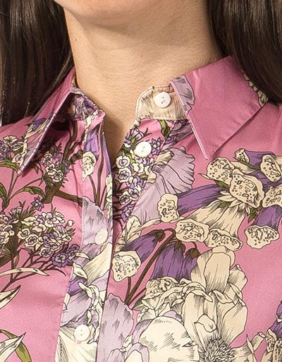 joyce & girls Kleid im Seide-Viskose-Mix Limitierter Zeitrabatt