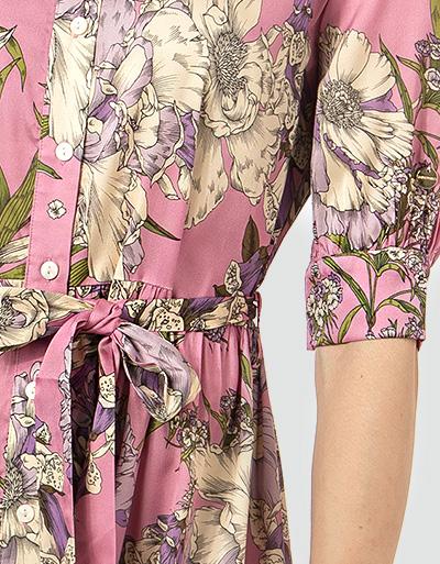 joyce & girls Kleid im Seide-Viskose-Mix Limitierter Zeitrabatt