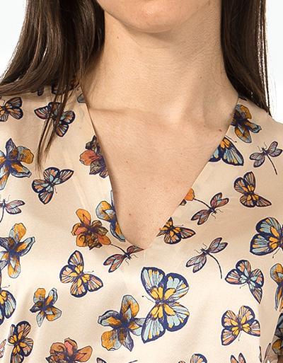joyce & girls Bluse aus Seide Großer Ausverkauf