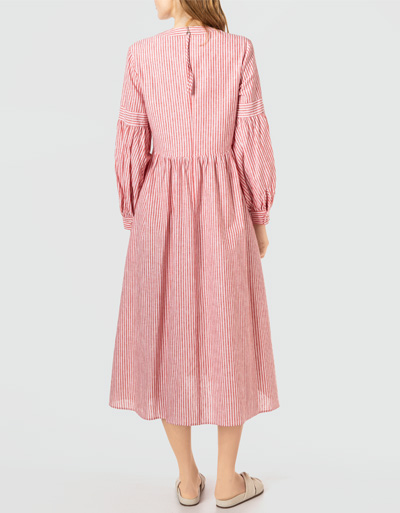 JOOP Kleid mit verspielten Raffungen Lagerräumung