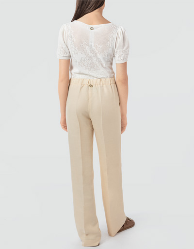 TWIN-SET Marlenehose in italienischer Größe Blitzangebot