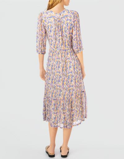 SECOND FEMALE Kleid in Wickeloptik Tiefpreis