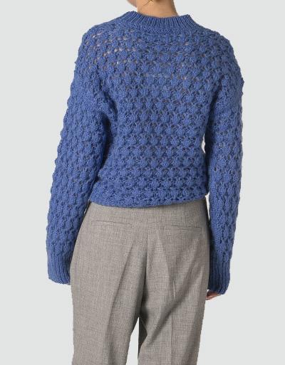 SECOND FEMALE Pullover mit lockerem Strickmuster Zeitbegrenzte Promotion