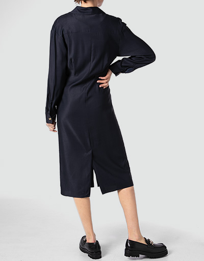 SECOND FEMALE Hemdblusenkleid mit Knotenoptik Bis zu 50% Rabatt
