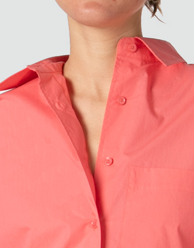 SECOND FEMALE Oversized Bluse im cleanen Look Nur für heute