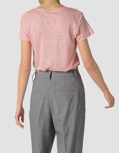 SECOND FEMALE T-Shirt aus Leinen Sonderangebot der Fabrik