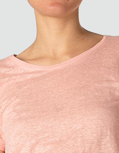 SECOND FEMALE T-Shirt aus Leinen Sonderangebot der Fabrik