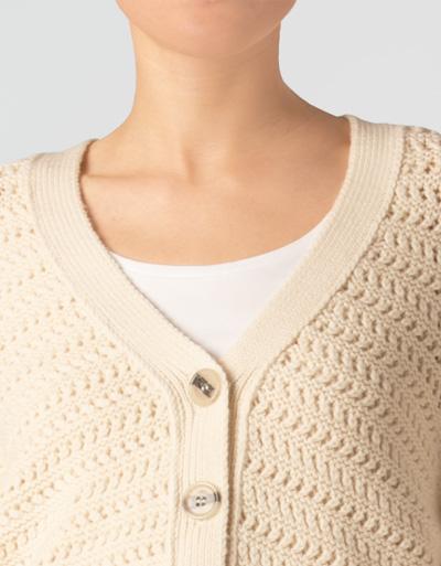 Marc O'Polo Cardigan mit Ajour-Optik Super Rabatt