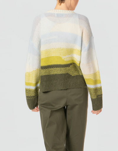 Marc O'Polo Pullover mit Landscape Optik Begrenzt auf 3 Tage