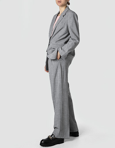 SECOND FEMALE Blazer in melierter Optik Black Friday Preise