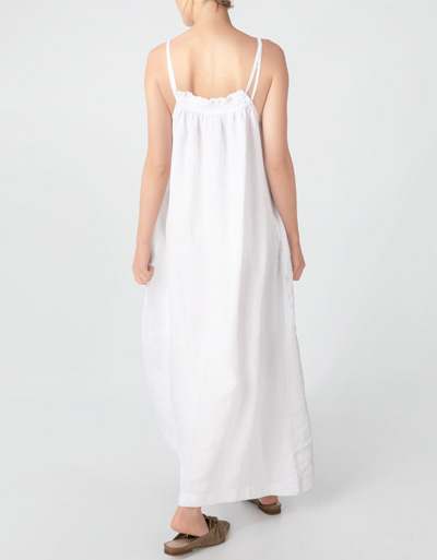 Replay Maxikleid aus reinem Leinen Fabrik Onlineshop