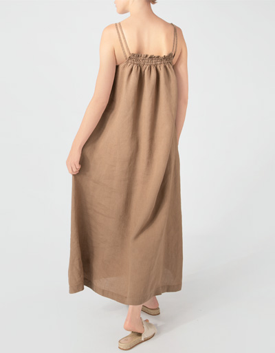 Replay Maxikleid aus reinem Leinen Fabrikpreis