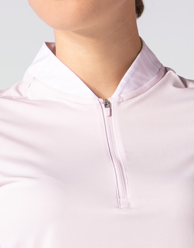 adidas Golf Zip-Polo aus recycelten Materialien Versandkostenfrei