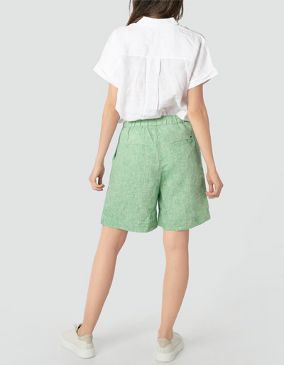 Tommy Hilfiger Shorts aus reinem Leinen Letzte 2 Tage