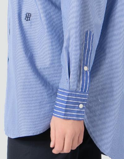 Tommy Hilfiger Hemdbluse im lässigen Schnitt Fabrikladen
