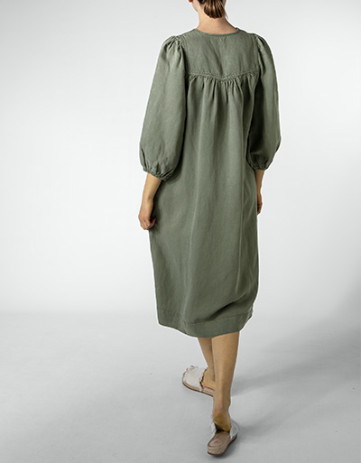 SECOND FEMALE Kleid im Leinen Mix Meist gekauft