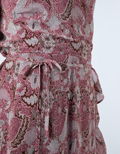 Freebird Wickelkleid mit Lurex Großer Ausverkauf