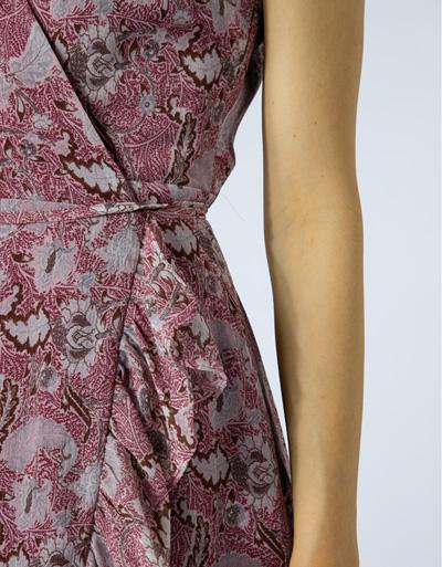 Freebird Wickelkleid mit Lurex Großer Ausverkauf