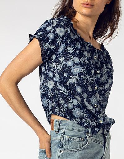 Pepe Jeans Bluse mit Rüschen Super Sparpreis