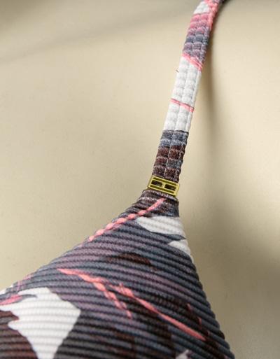 Tommy Hilfiger Badeanzug mit Tropen Print Letzte 2 Tage