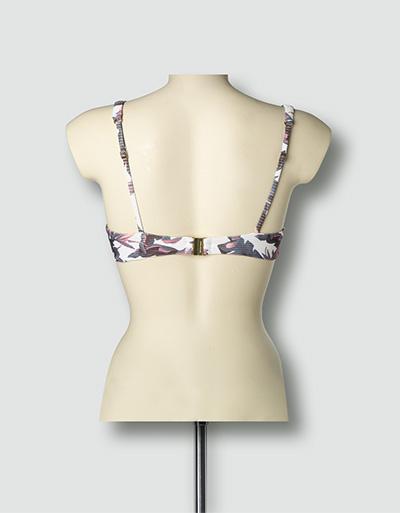 Tommy Hilfiger Balconette Top mit Tropen Print Letzter Tag