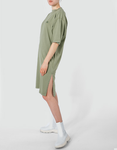 Replay Jerseykleid aus Bio Baumwolle Clearance-Verkauf