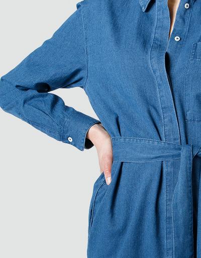 Marc O'Polo Jeanskleid aus Bio Baumwolle Fabrikladen