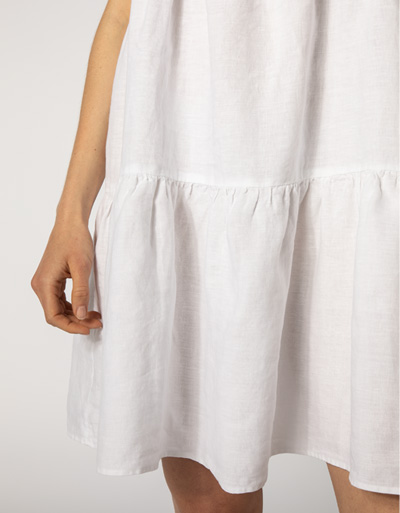 Replay Kleid aus reinem Leinen Flash Sale