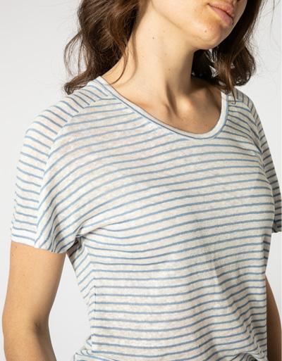 CINQUE T-Shirt im Streifen Dessin Saisonschlussverkauf