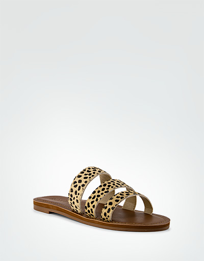 ROXY Pantoletten mit Riemen im Leo-Print Black Friday
