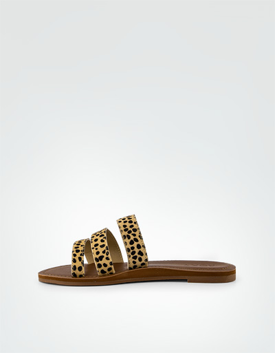 ROXY Pantoletten mit Riemen im Leo-Print Black Friday