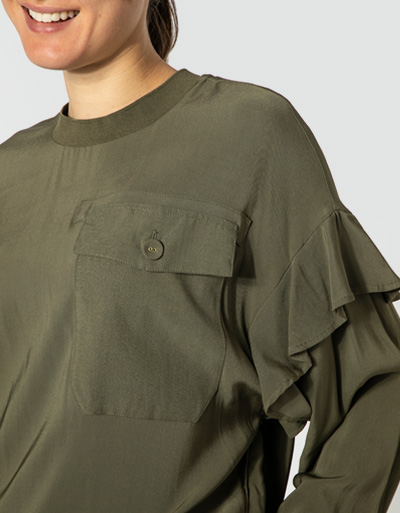 TWIN-SET Blusenshirt in italienischer Größe Top Angebot