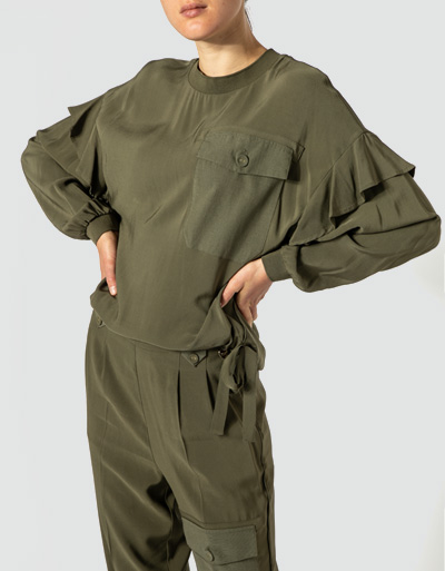 TWIN-SET Blusenshirt in italienischer Größe Top Angebot